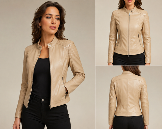 Veste cuir