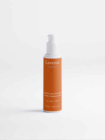 Sensitive Skin Overnight Cream, Fragrance Free
