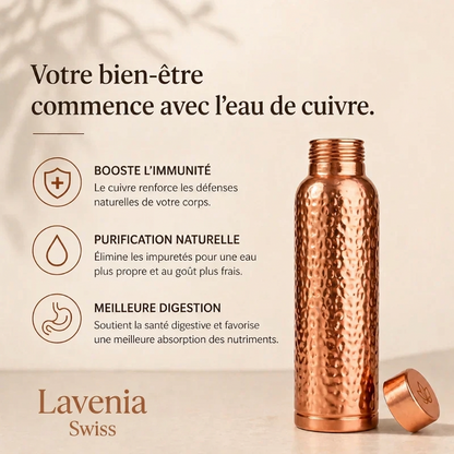 Gourde en Cuivre Lavenia™ 800 ML