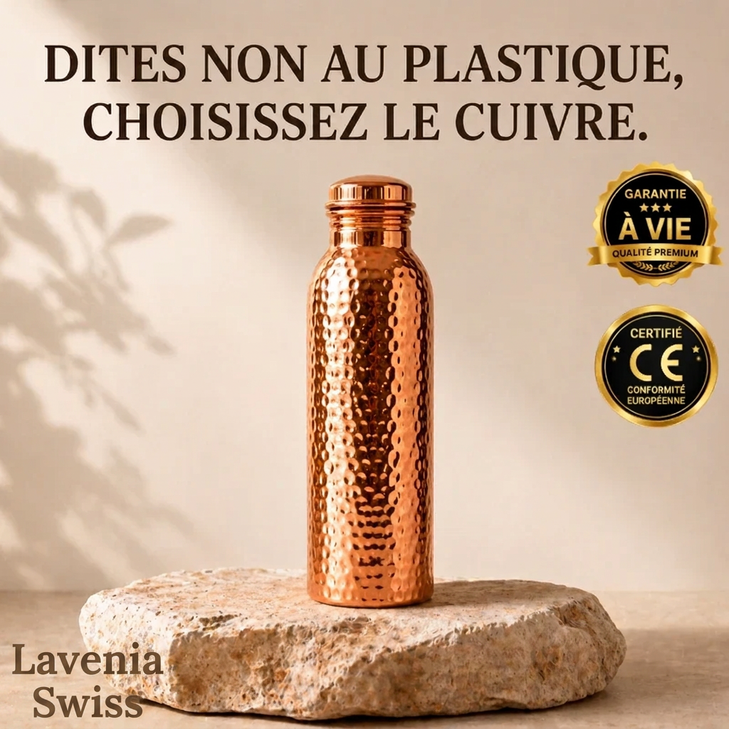 Gourde en Cuivre Lavenia™ 800 ML