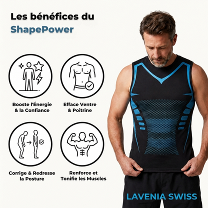 ShapePowerLavenia™ - Plus besoin de rentrer le ventre. Il reste plat naturellement.